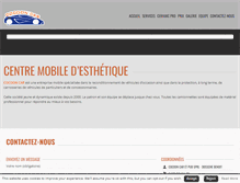 Tablet Screenshot of cocooncar.com